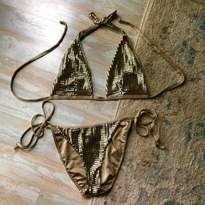 Sauvage California Gold String Bikini